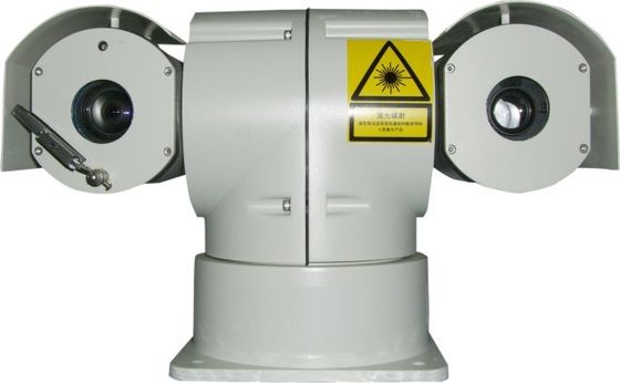 Caméra portative du réseau PTZ avec le laser de 400m, le protocole et le H265 Complicant d'ONVIF