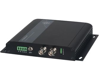 Émetteur-récepteur optique de fibre de vidéo de la Manche HD IDS du long terme 1 avec BNC/RS485